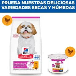 Hill's Science Plan Mature Small y Mini Mousse de Frango em lata para cães