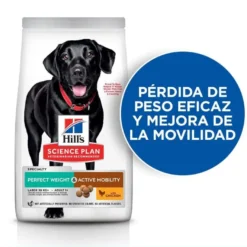 Hill's Science Plan Perfect Weight y Active Mobility frango ração para cães