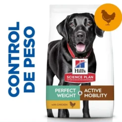 Hill's Science Plan Perfect Weight y Active Mobility frango ração para cães