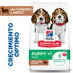 Hill's Science Plan Puppy Medium Ração de cordeiro e arroz para cães