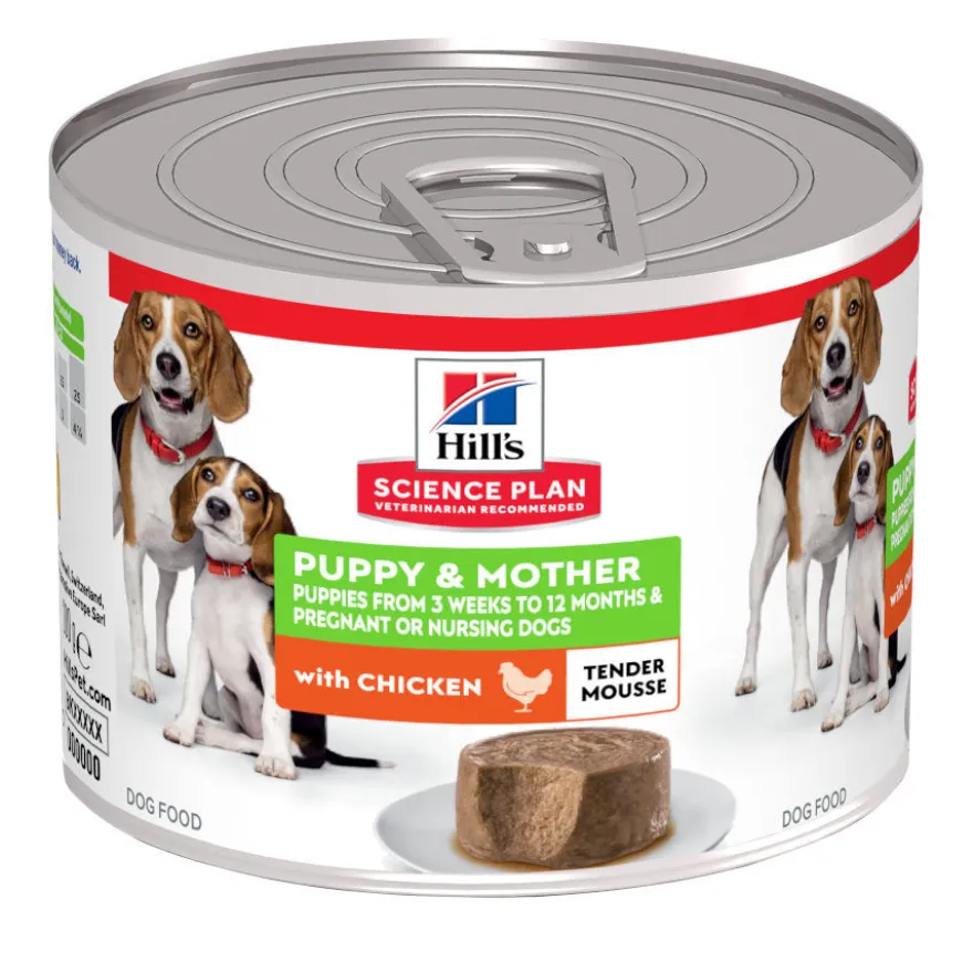 Hill's Science Plan PuppyyMother Mousse de Frango em lata para cães