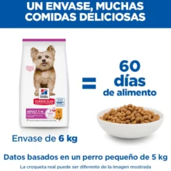 Hill's Science Plan Ração de frango para cães adultos de raça mini