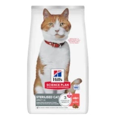 Hill's Science Plan Sterilised Ração de salmão para gatos esterilizados