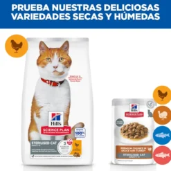 Hill's Science Plan Sterilised Young Adult Peru em Molho saquetas para gatos