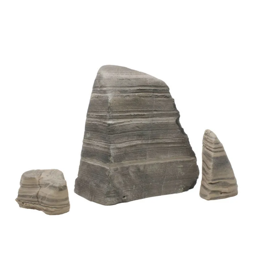 ICA Rock Deco Cinza decoração para aquários