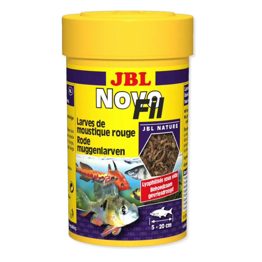JBL NovoFil Larvas Vermelhas para peixes