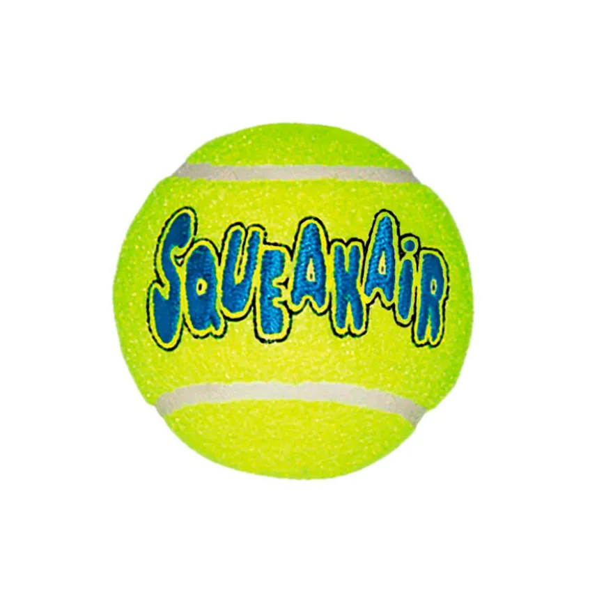 Kong Air Squeakers bolas de tênis para cães