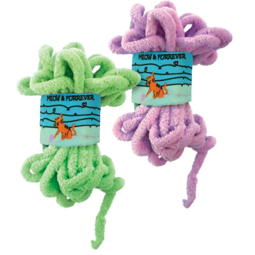 Kong Pull-A-Partz Yarnz Brinquedo 3 em 1 para gatinhos