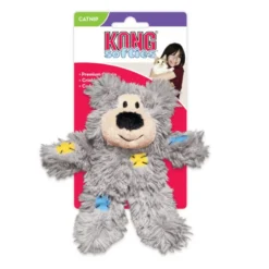 Kong Softies Patchwork Urso de peluche para gatos