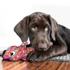 Kong Wubba Finz Pink brinquedo para cães