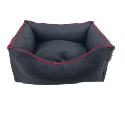 Leeby Alcofa waterproof Anti Pelos Preta para cães