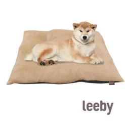 Leeby Almofada Acolchoada Bege para cães