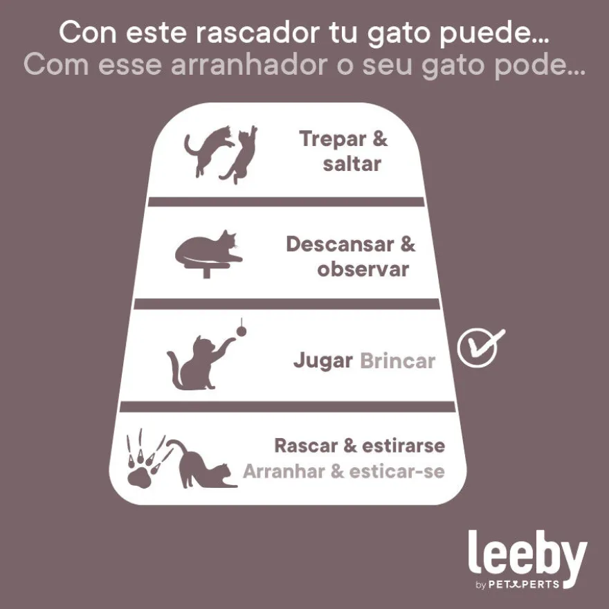 Leeby Babette borboleta em brinquedo interativo para gatos