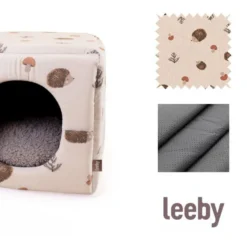 Leeby Cama com Estampado de Ouriços para gatos