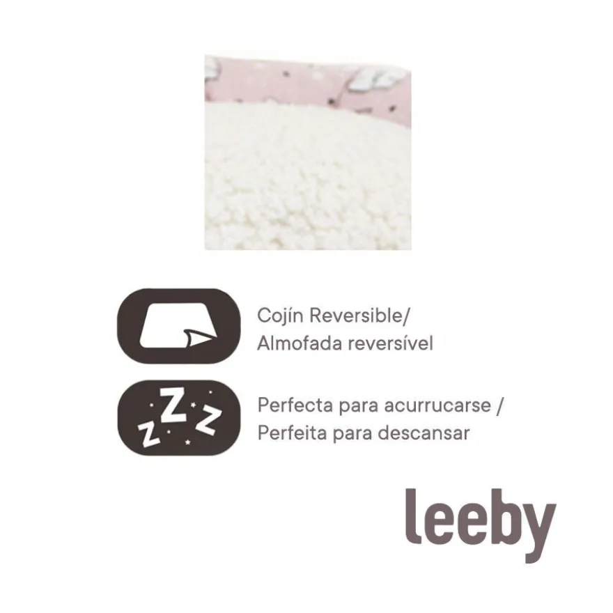 Leeby Cama com Estampado de Ouriços para gatos