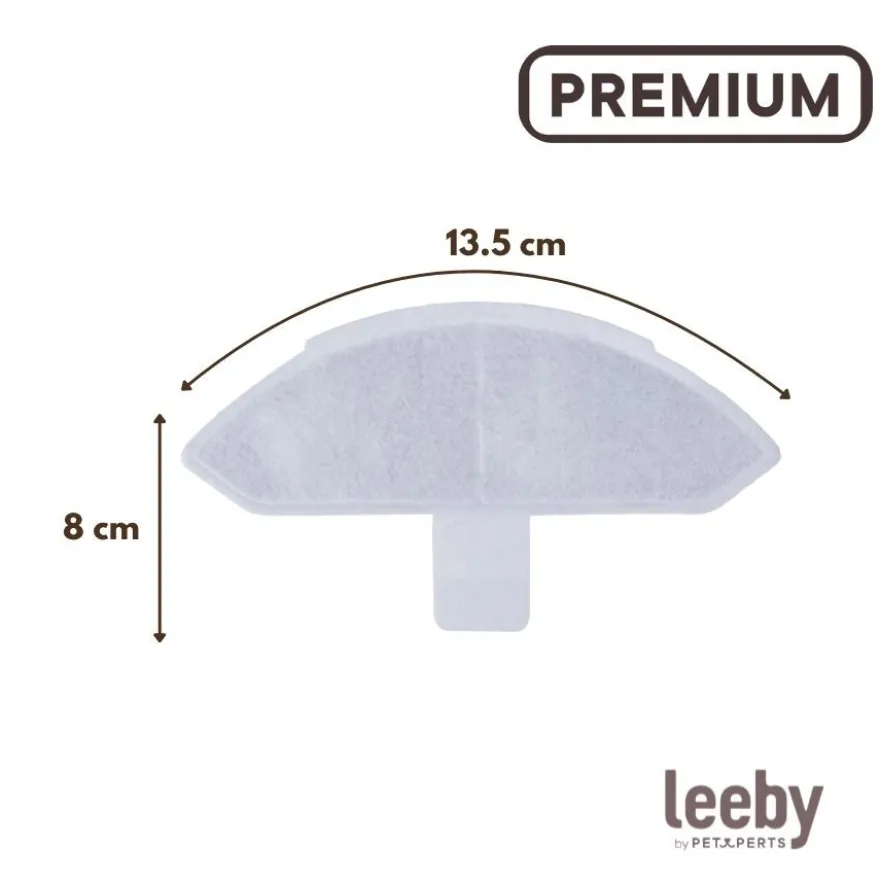 Leeby Conjunto de 3 Filtros de Substituição para Bebedouro Sem Fios de cães e gatos