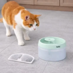 Leeby Conjunto 2 Recarga de filtros para bebedouro de gatos
