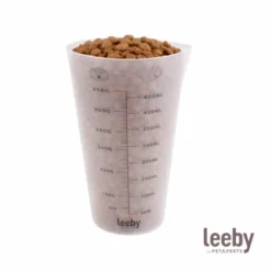 Leeby Copo Medidor Transparente para cães e gatos