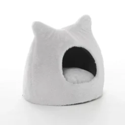 Leeby Igloo Anti Stress Cinzento para gatos