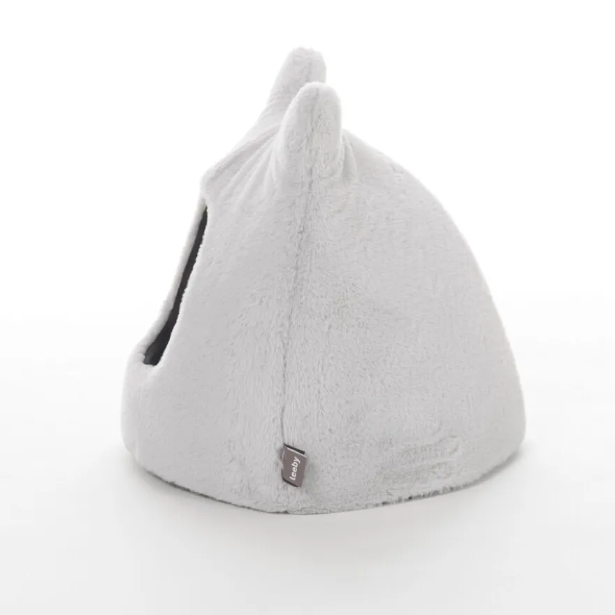 Leeby Igloo Anti Stress Cinzento para gatos