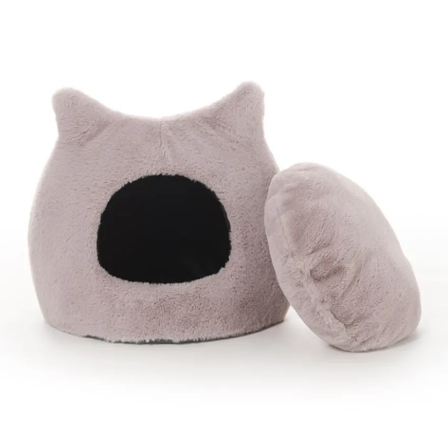 Leeby Igloo Anti Stress Rosa para gatos