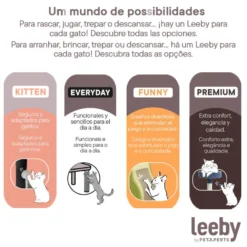 Leeby Walter arranhador de cartão horizontal com bola e estampado de peixes para gatos