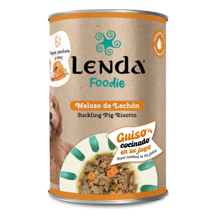 Lenda Refogado de Leitão lata para cães