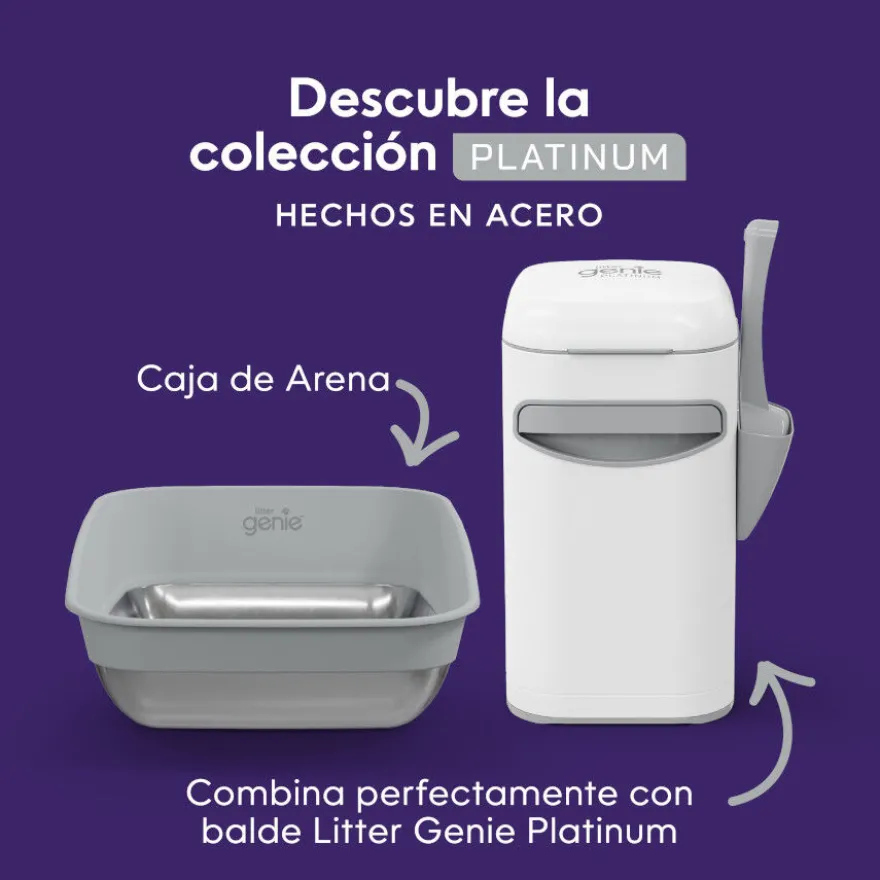 Litter Genie Caixa de Areia LitterLocker Platinum para gatos