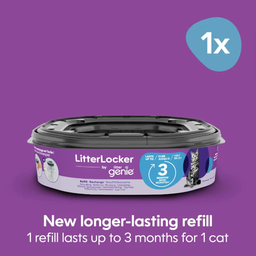 Litter Genie LitterLocker Recarga quadrado para gatos