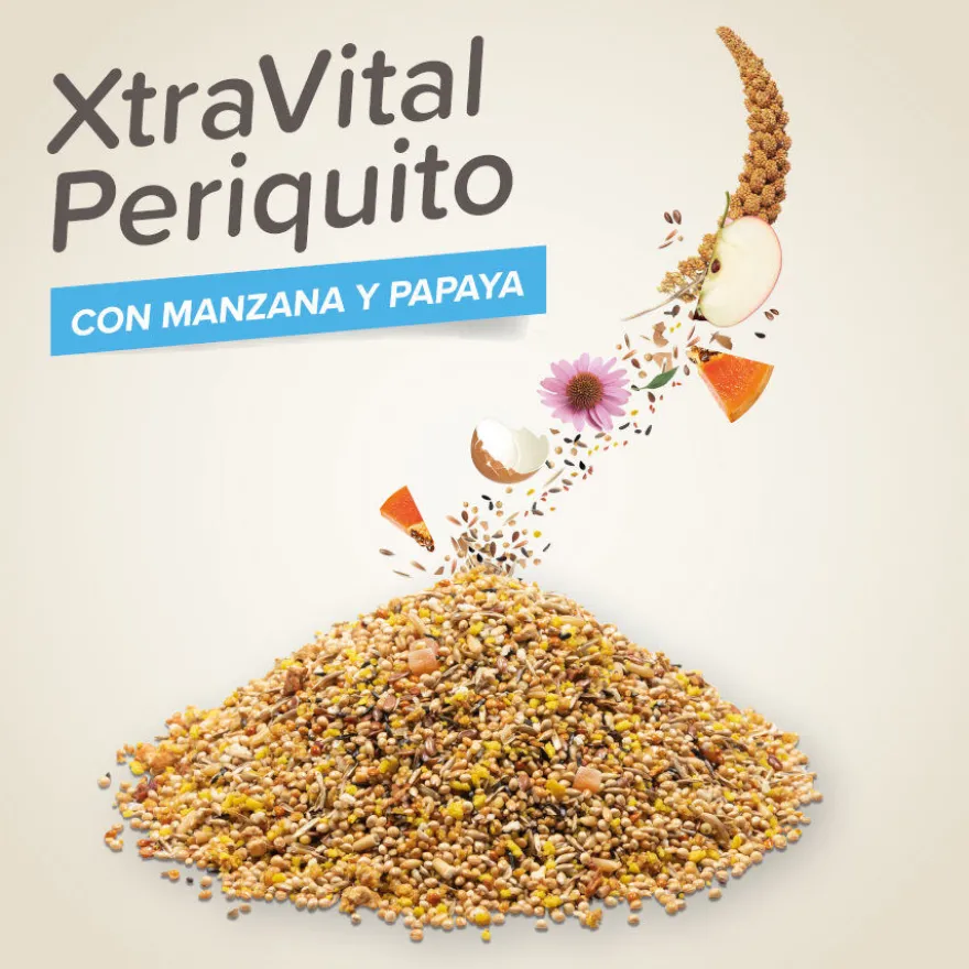Mistura de sementes Beaphar XtraVital Premium para periquitos