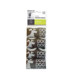 M-Pets Sacos Pretos para cocó de cães