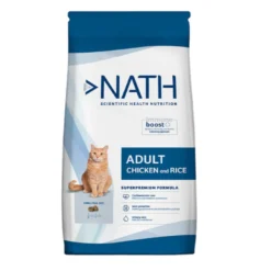 Nath Adult Frango e Arroz ração para gatos