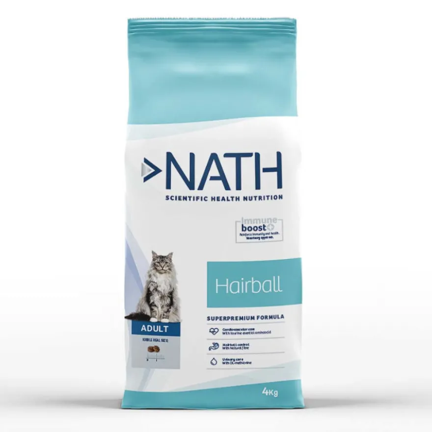 Nath Adult Hairball ração para gatos