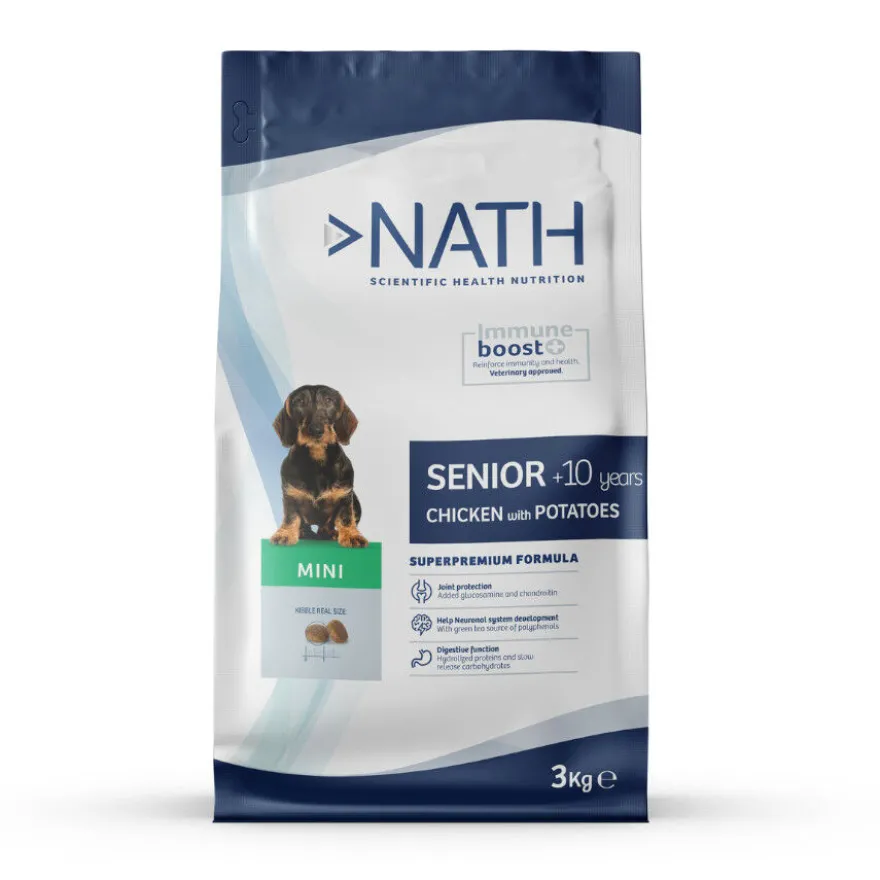 Nath Senior Mini ração para cães