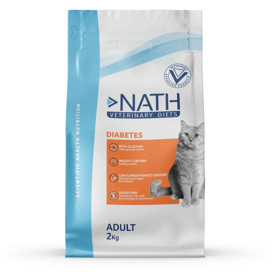 Nath Veterinary Diets Diabetes ração para gatos