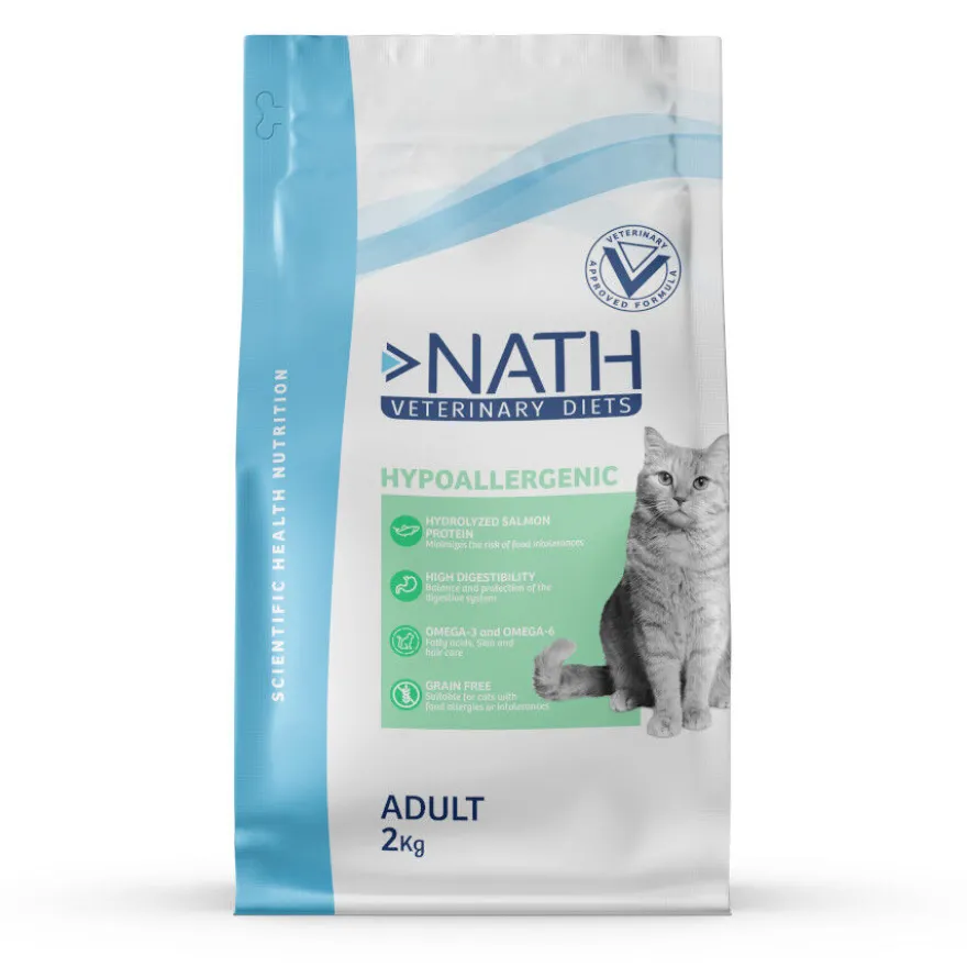 Nath Veterinary Diets Hypoallergenic Adult ração para gatos