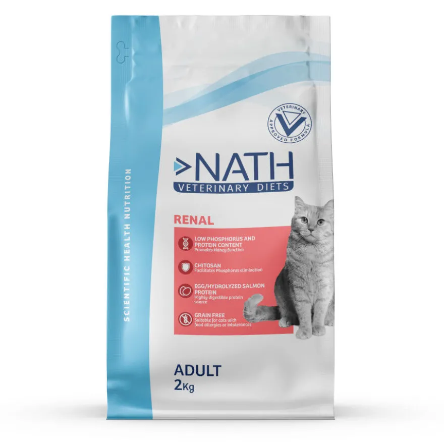 Nath Veterinary Diets Renal Adult ração para gatos