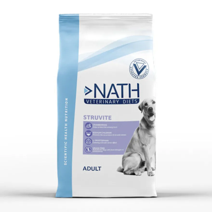 Nath Veterinary Diets Struvite ração para cães