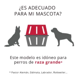 Nayeco Eco Line Bracco Transportadora de bagageira para cães e gatos