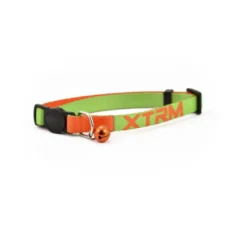 Nayeco X-Trm Neon Flash Verde e Laranja coleira para gatos