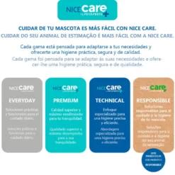 Nice Care Eco Caixa de areia Redonda verde para gatos