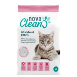 Nova Clean Pérolas Absorventes de Sílica para Gatos
