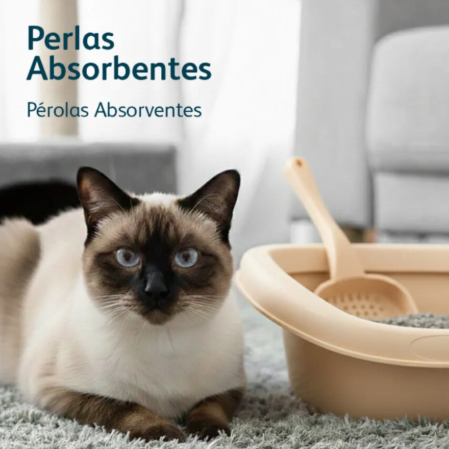 Nova Clean Pérolas Absorventes de Sílica para Gatos