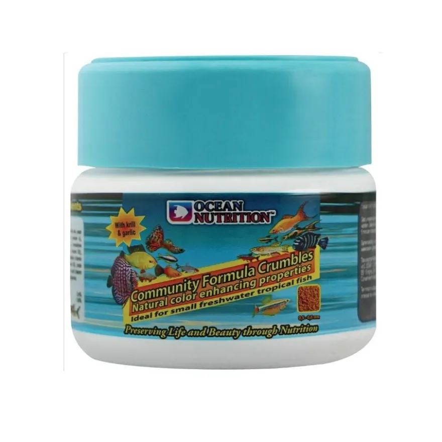 Ocean Nutrition Community Formula Crumbles alimento para peixes de água doce