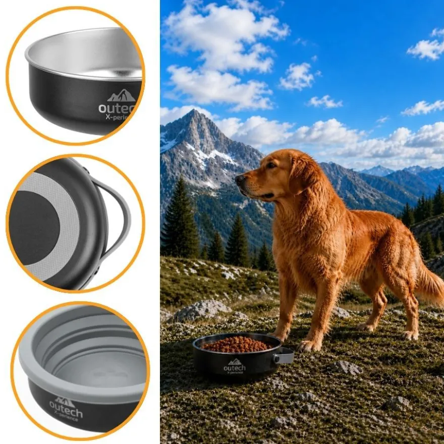 Outech X-perience Comedouro Portátil para cães