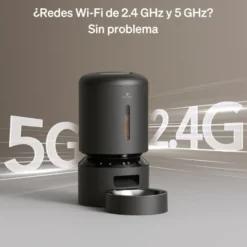 Petlibro Granary Wi-Fi Comedouro Automático Preto para cães e gatos