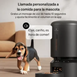 Petlibro Granary Wi-Fi Comedouro Automático Preto para cães e gatos