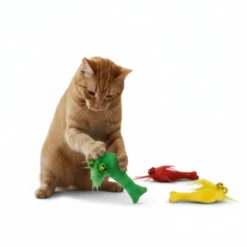 PLAYOLOGY PELUCHE PEIXES DE FELTRO PARA GATOS