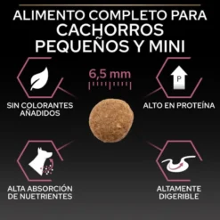 Pro Plan Puppy Small & Mini OptiDerma Salmão ração