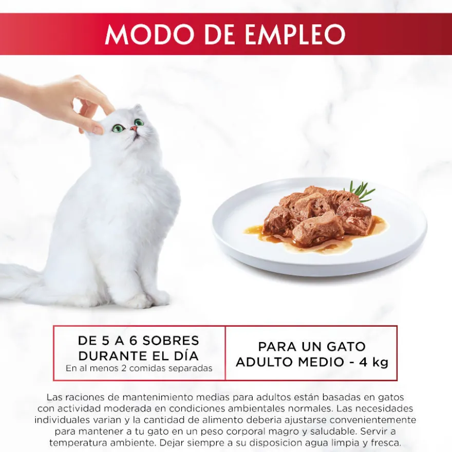 Purina Gourmet Mon Petit Seleção Carne com molho em saqueta para gatos